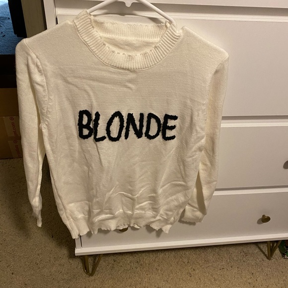 Blonde Sweatshirt - Picture 1 of 1